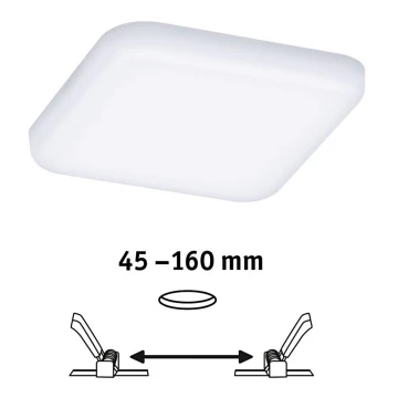 Paulmann 92398 - LED/17,5W IP44 Lampada da incasso per bagno VARIFIT 230V