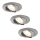 Paulmann 92533 - SET 3xLED-GU10/4W Lampada da incasso dimmerabile per bagni PREMIUM 230V