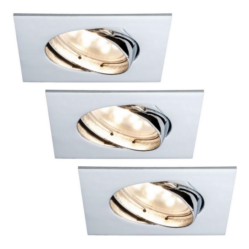 Paulmann 927.74 - SET 3x LED/6,8W Lampada da incasso per bagno PREMIUM 230V