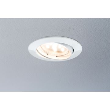 Paulmann 92765 - KIT 3x Lampada LED da incasso COIN 3xLED/6,8W/230V bianco