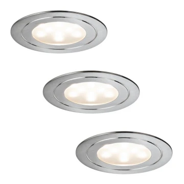 Paulmann 93570 - SET 3xLED/5,3W Lampada da incasso dimmerabile MICRO LINE 230V