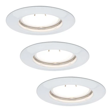 Paulmann 93655 - SET 3xLED-GU10/4,5W Lampade da incasso 230V