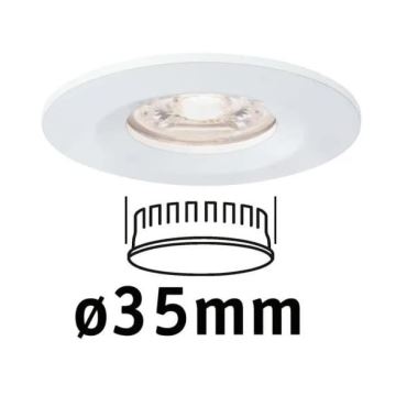 Paulmann 94298 - LED/4W IP44 Lampada da incasso per bagno COIN 230V