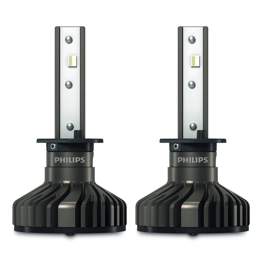 Philips 11258U91X2 - SET 2x LED Lampadine auto Ultinon Pro9100 H1 P14,5s/13,2W/12/24V 5800K