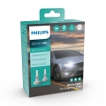 Philips 11336U51X2 - SET 2x LED Lampadine auto Ultinon Pro5100 H3 PK22s/12W/12/24V 5800K