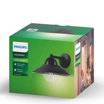 Philips 17381/30/PN - Applique da esterno COMORANT 1xE27/42W/230V IP44