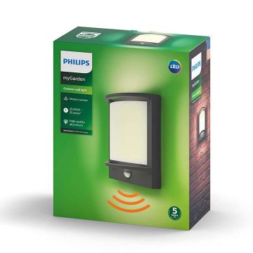 Philips - Applique a LED da esterno LED/12W IP44