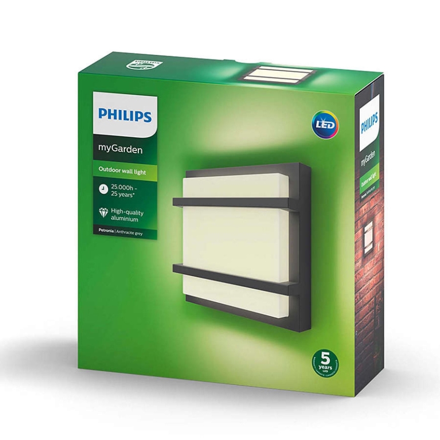 Philips - Applique a LED da esterno LED/12W IP44