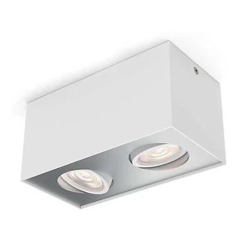 Philips 50492/31/P0 - Faretto LED dimmerabile MYLIVING BOX 2xLED/4,5W/230V