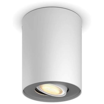 Philips - Faretto LED dimmerabile Hue PILLAR 1xGU10/5W/230V + telecomando