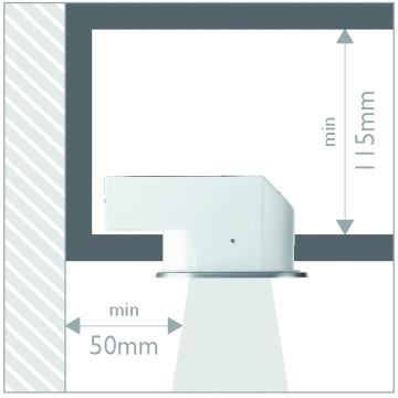 Philips 57955/48/16 - Lampada da incasso per bagni SMARTSPOT 1xE27/12W