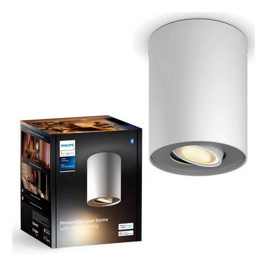 Philips - Faretto LED dimmerabile Hue PILLAR 1xGU10/4,2W/230V 2200-6500K bianco