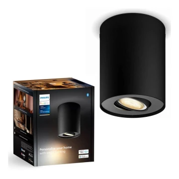 Philips - Faretto LED dimmerabile Hue PILLAR 1xGU10/4,2W/230V 2200-6500K nero