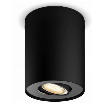 Philips - Faretto LED dimmerabile Hue PILLAR 1xGU10/4,2W/230V 2200-6500K nero