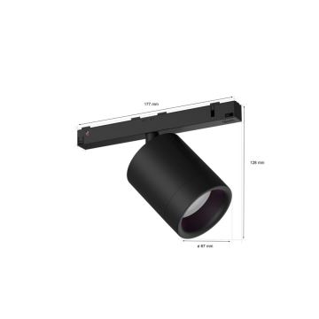 Philips - LED RGB Faretto dimmerabile per sistema a binario Hue PERIFO LED/5,2W/24V 2000-6500K