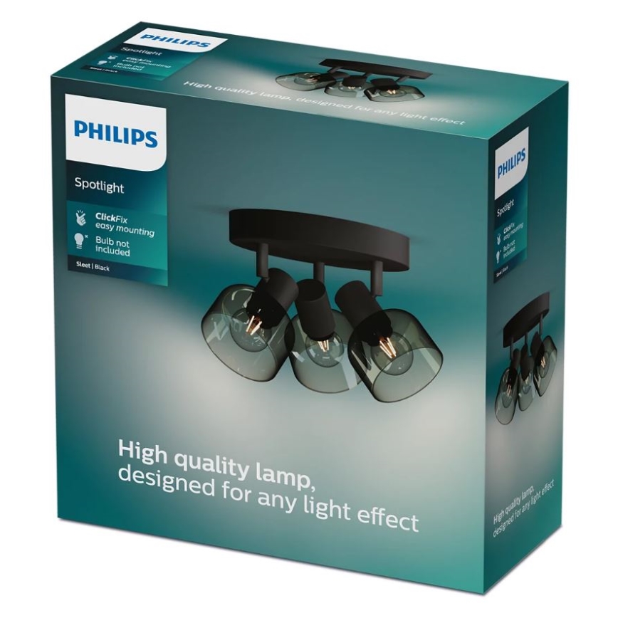 Philips - Faretto SLEET 3xE14/25W/230V