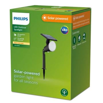 Philips - Faretto solare a LED JIVIX LED/1,4W/3,7V IP44