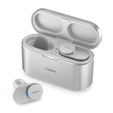 Philips Fidelio T1WT/00 - Wireless earphones IPX4 argento