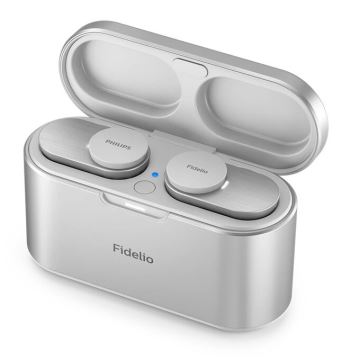 Philips Fidelio T1WT/00 - Wireless earphones IPX4 argento