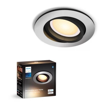 Philips - Lampada da incasso LED dimmerabile Hue MILLISKIN 1xGU10/4,2W/230V 2200-6500K