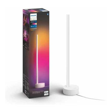 Philips - Lampada da tavolo LED RGB dimmerabile Hue SIGNE LED/12W/230V 2000-6500K bianco