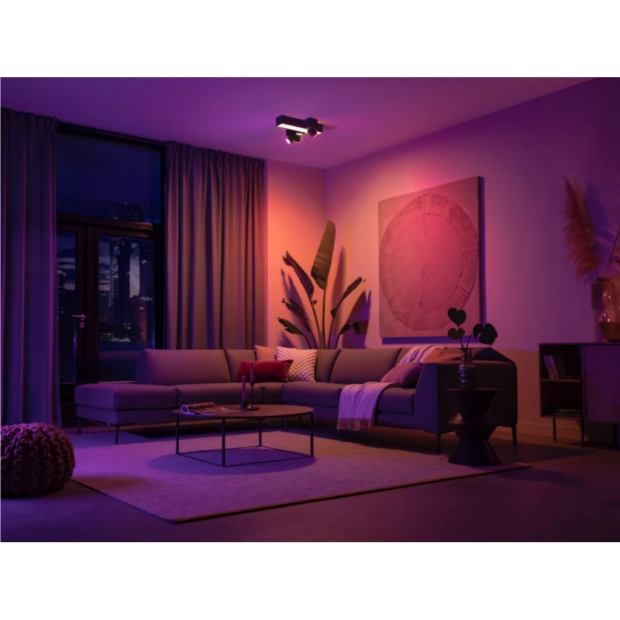 Philips - LED RGBW Faretto dimmerabile Hue CENTRIS 3xGU10/4,2W/230V + LED/11W 2000-6500K