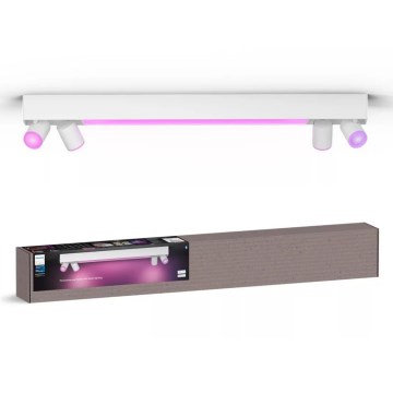 Philips - LED RGBW Faretto dimmerabile Hue CENTRIS 4xGU10/4,2W/230V + LED/11W 2000-6500K