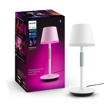 Philips - LED RGBW Lampada touch da esterno dimmerabile Hue GO LED/6,2W/230V 2000-6500K IP54