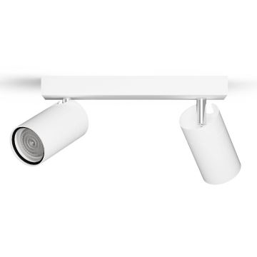 Philips - Luce Spot da bagno IDRIS 2xGU10/5W/230V IP44 bianco