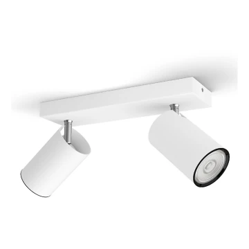 Philips - Luce Spot KOSIPO 2xGU10/5,5W/230V bianco