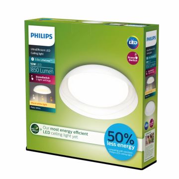 Philips - Plafoniera LED dimmerabile FLETA LED/10W/230V 2700K bianco