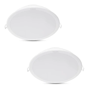 Philips - SET 2x Lampada LED da incasso MESON LED/23,5W/230V 4000K