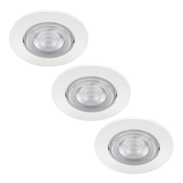 Philips - SET 3x Lampada LED a sospensione LED/4.5W/230V 2,700K