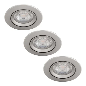 Philips - SET 3x Lampada LED a sospensione LED/4.5W/230V 2,700K