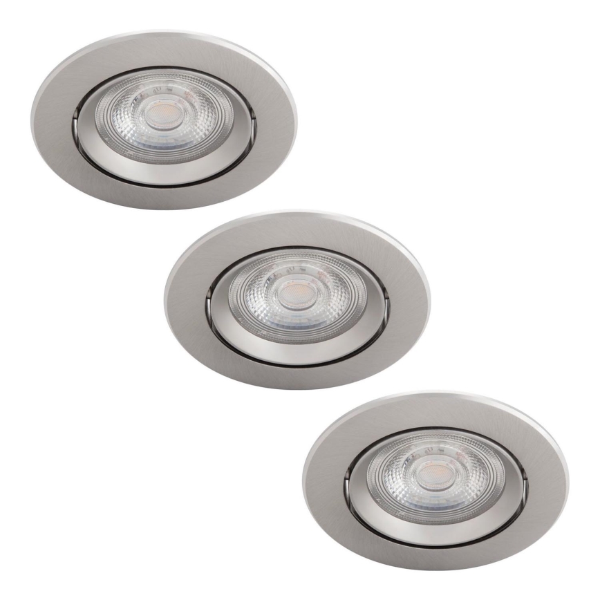 Philips - SET 3x Lampada LED a sospensione LED/4.5W/230V 2,700K