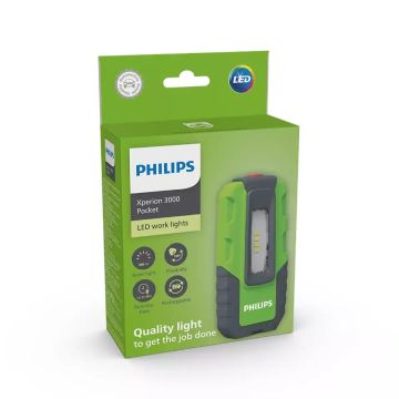 Philips X30POCKX1 - Torcia ricaricabile dimmerabile a LED/2W/3,7V 300lm 1800 mAh