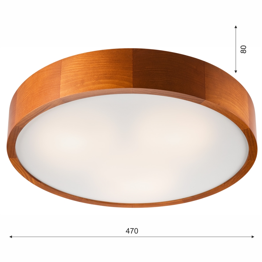 Plafoniera 3xE27/60W/230V - FSC certificato