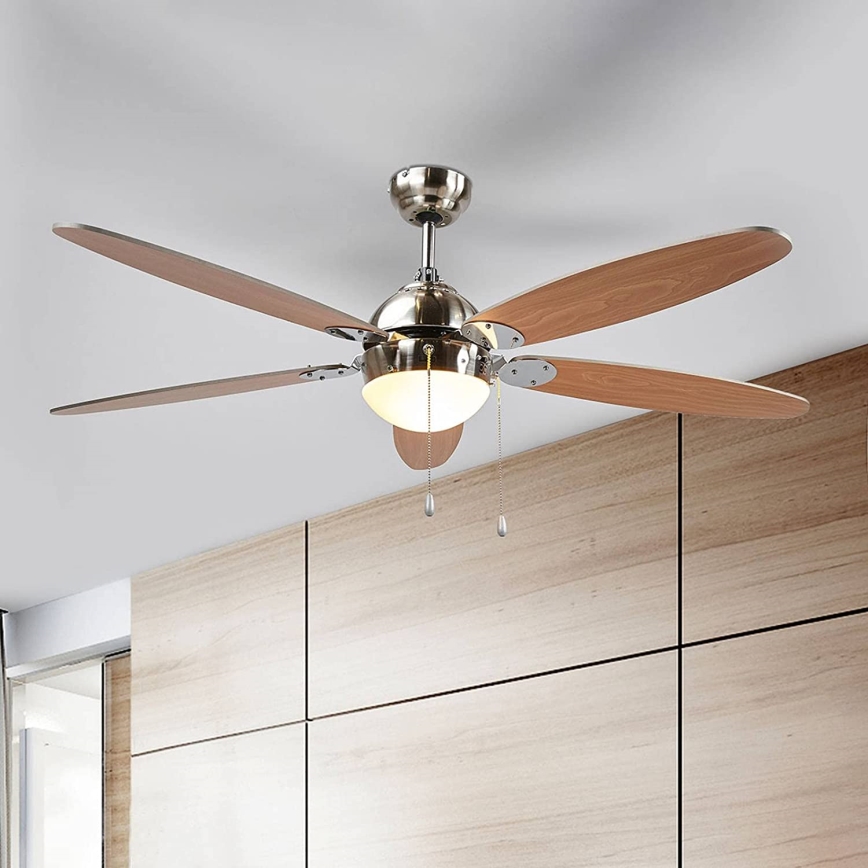 Plafoniera con ventilatore LEVIAN 1xE14/60W/230V