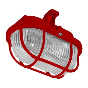 Plafoniera da esterno OVAL 1xE27/60W/230V IP44