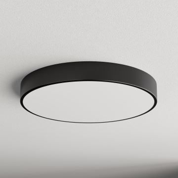 Plafoniera LED CLEO LED/69W/230V 3000K diametro 60 cm nero