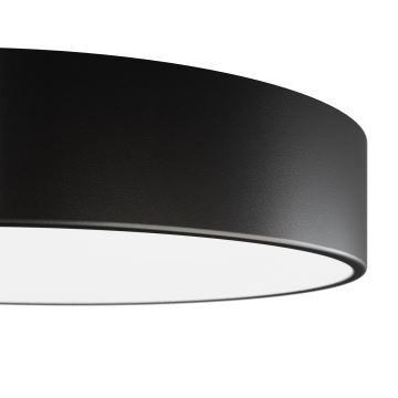 Plafoniera LED CLEO LED/69W/230V 3000K diametro 60 cm nero