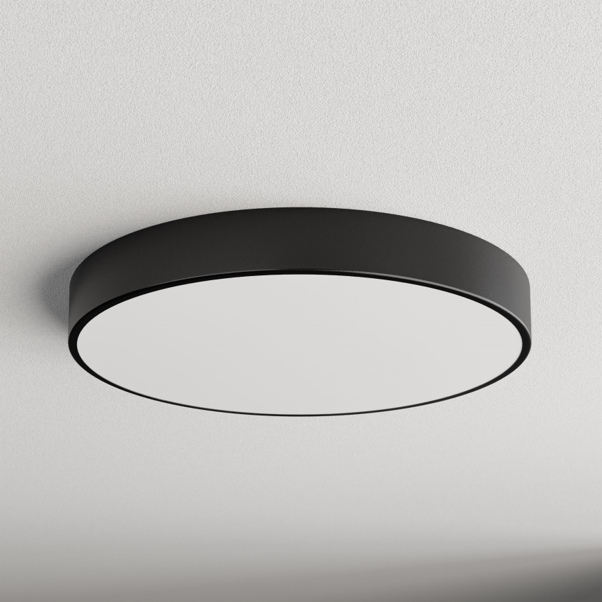 Plafoniera LED CLEO LED/69W/230V 4000K diametro 60 cm nero