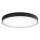 Plafoniera LED CLEO LED/96W/230V 3000K diametro 80 cm nero