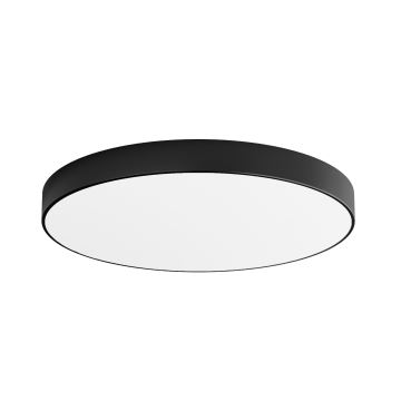 Plafoniera LED CLEO LED/96W/230V 3000K diametro 80 cm nero