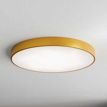 Plafoniera LED CLEO LED/96W/230V 3000K diametro 80 cm oro