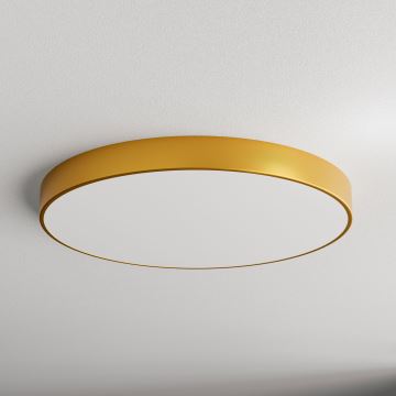 Plafoniera LED CLEO LED/96W/230V 3000K diametro 80 cm oro