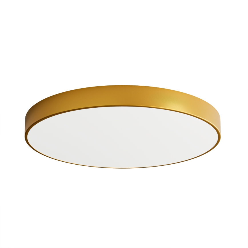 Plafoniera LED CLEO LED/96W/230V 3000K diametro 80 cm oro