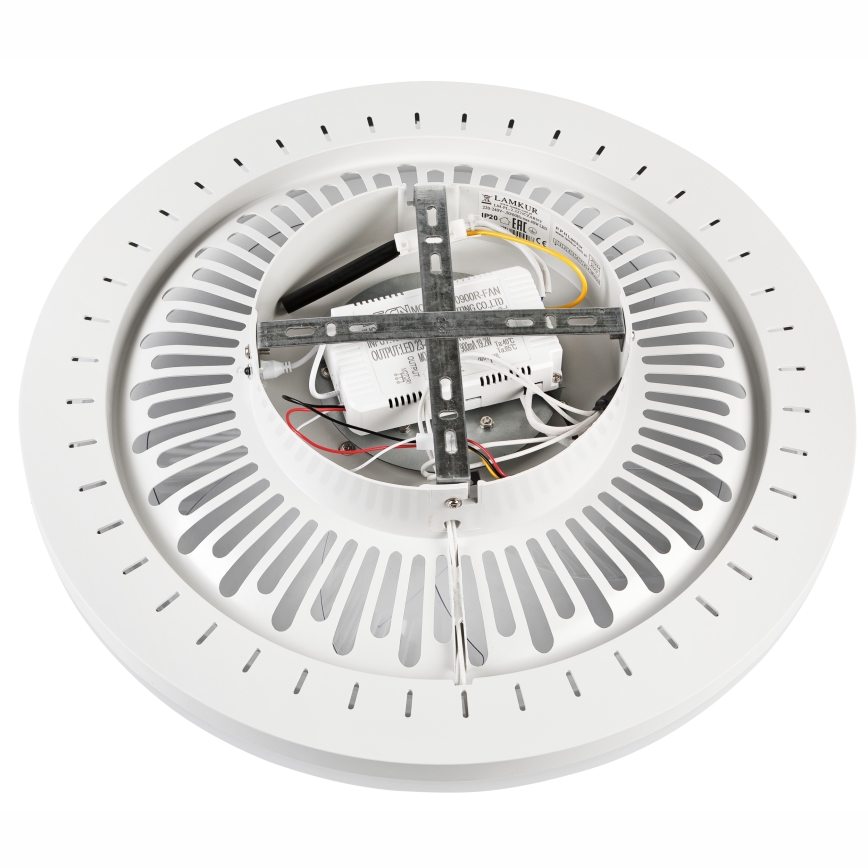 LED Plafoniera dimmerabile con ventilatore GEMMA LED/37W/230V bianco + telecomando