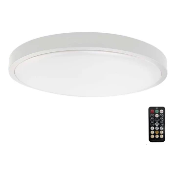 Plafoniera LED da bagno con sensore LED/18W/230V 6500K IP44 bianco + telecomando