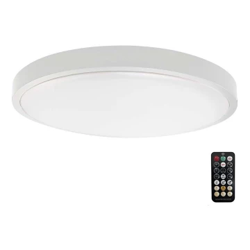 Plafoniera LED da bagno con sensore LED/24W/230V 6500K IP44 bianco + telecomando